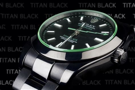 rolex milgauss titan black|Rolex Milgauss price chart.